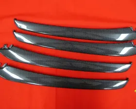 Exotic Car Gear Carbon Fiber R&L Front Bumper Grill Vents Porsche 981 Cayman/Boxter