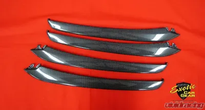Exotic Car Gear Carbon Fiber R&L Front Bumper Grill Vents Porsche 981 Cayman/Boxter - ECG-POR-981FV