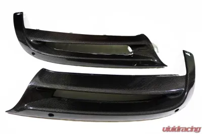 Exotic Car Gear Carbon Fiber R&L Lower Rear Bumper Panel Finishers Porsche 981 Cayman/Boxter - ECG-POR-981RB