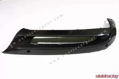 Exotic Car Gear Carbon Fiber R&L Lower Rear Bumper Panel Finishers Porsche 981 Cayman/Boxter - ECG-POR-981RB