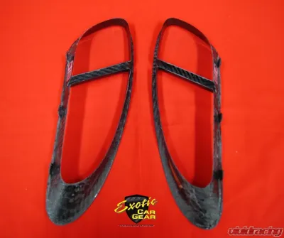 Exotic Car Gear Carbon Fiber Side Air Intakes Porsche 981 Cayman/Boxter - ECG-POR-981SV