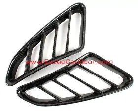 Exotic Car Gear Carbon Fiber Side Air Intake Grills Porsche 987 Cayman/Boxter