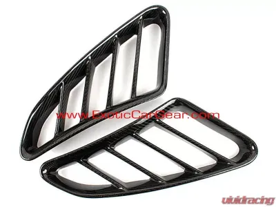 Exotic Car Gear Carbon Fiber Side Air Intake Grills Porsche 987 Cayman/Boxter - ECG-POR-987SG