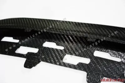 Exotic Car Gear Carbon Fiber Front Spoiler Lip Porsche 991 2012+ - ECG-POR-991FL
