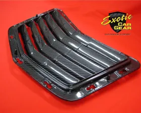 Exotic Car Gear Carbon Fiber Front Hood Vent Chevrolet Corvette Z51 14-19