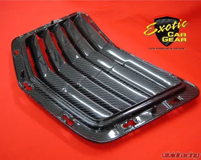 Exotic Car Gear Carbon Fiber Front Hood Vent Chevrolet Corvette Z51 14-19 - ECG-Z51-00HV