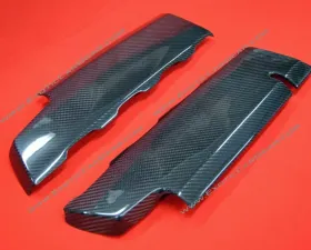 Exotic Car Gear Carbon Fiber R&L Fuel Rail Covers Chevrolet Corvette Z51 C7 14-19