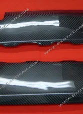 Exotic Car Gear Carbon Fiber Fuel Rail Covers for Chevrolet Corvette Z51 C7 2014-2019                                     - ECG-Z51-ICT - Image 2