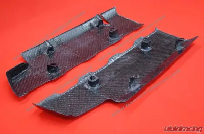 Exotic Car Gear Carbon Fiber Fuel Rail Covers for Chevrolet Corvette Z51 C7 2014-2019 - ECG-Z51-ICT