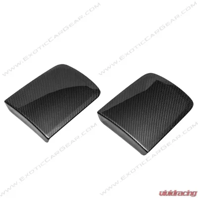 Exotic Car Gear Carbon 1-Pair Rear Toneau Cover Trim Chevrolet Corvette Z51 C7 14-19 - ECG-Z51-STCT