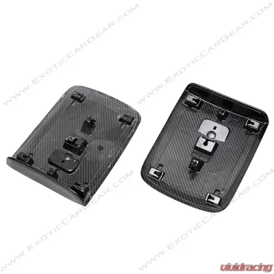 Exotic Car Gear Carbon 1-Pair Rear Toneau Cover Trim Chevrolet Corvette Z51 C7 14-19 - ECG-Z51-STCT