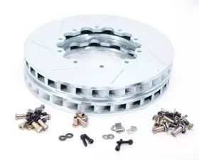 Girodisc Front 2 Piece Rotors Ring Replacements for Subaru STI 2008-2011 D1-007