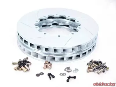 Girodisc Front 2 Piece Rotors Ring Replacements for Subaru STI 2008-2011 D1-007 - D1-007