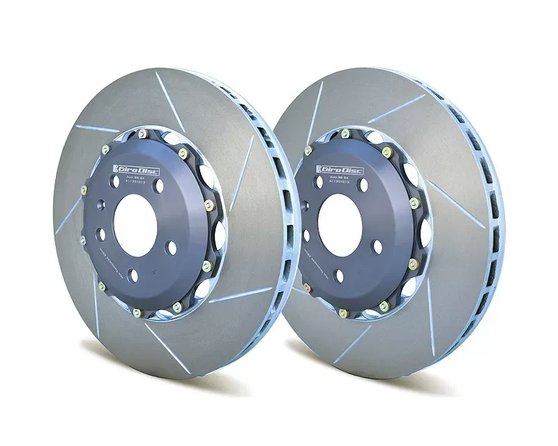 Girodisc Front Slotted 2 Piece Rotor Set Audi S5 B8 08-16 - A1-130