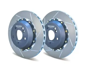 Girodisc A2-017 Rear 330mm 2 Piece Rotor Upgrade for 2008-2011 Mercedes C63 AMG