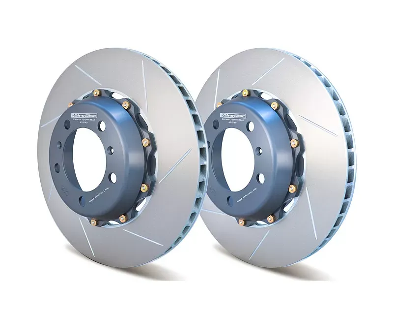 Girodisc Rear 350mm 2 Piece Rotor Porsche 987 Boxster S with PCCB 05-12 - A2-049