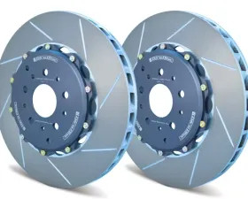 Girodisc Rear 2 Piece Floating Rotors for Ferrari 599 GTB 2007-2012 with Optional CCM Rotors