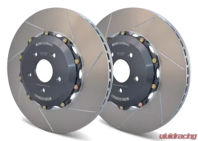 Girodisc Rear 2-Piece Rotors for 2015-2020 Audi 8V RS3 Sedan, Performance Upgrade - A2-179