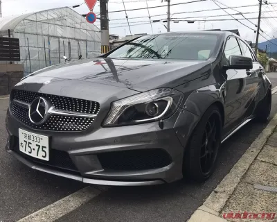 Fairy Design Widebody Over Fender 10pc FRP Kit Mercedes Benz A160 W176 13-18 - FD-WBKit-FRP-W176