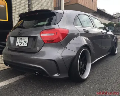 Fairy Design Widebody Over Fender 10pc FRP Kit Mercedes Benz A160 W176 13-18 - FD-WBKit-FRP-W176