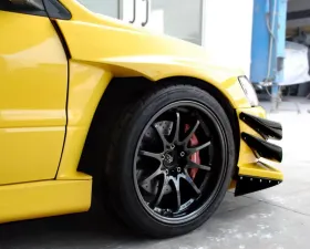 Victory Function FRP VF-02 Front Wide Blister Fenders Mitsubishi Evo 8 03-05 | Mitsubishi Evo 9 06-07
