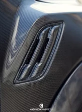 Anderson Composites Type-OE Carbon Fiber Fender Vents for Ford Raptor 2017-2021 (Pair)                                     - AC-FFI17FDRA - Image 2