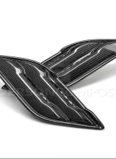 Anderson Composites Type-OE Carbon Fiber Fender Vents for Ford Raptor 2017-2021 (Pair)                                     - AC-FFI17FDRA - Image 3