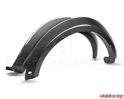 Anderson Composit's Carbon Fiber Front Fender Flares Ford Raptor 2017-2020 - AC-FLR17FDRA-F