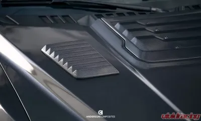 Anderson Composit's Carbon Fiber Hood Vents Ford Raptor 2017-2020 - AC-HV17FDRA