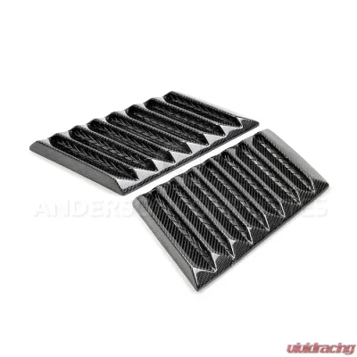 Anderson Composit's Carbon Fiber Hood Vents Ford Raptor 2017-2020 - AC-HV17FDRA