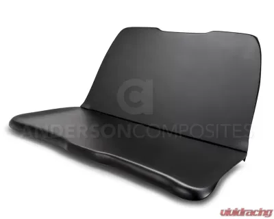 Anderson Composites Fiberglass Rear Seat Delete Ford Mustang GT | EcoBoost | V6 2015-2021 - AC-RSD15FDMU-GF