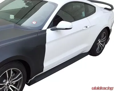 Anderson Composites Type-GR Fiberglass Side Skirts Ford Mustang GT | EcoBoost | V6 2015-2020 - AC-SS15FDMU-GR-GF