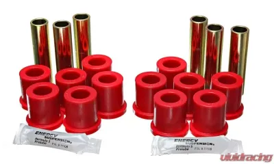 Energy Suspension Leaf Spring Bushing Set Ford Rear - 4.2116R