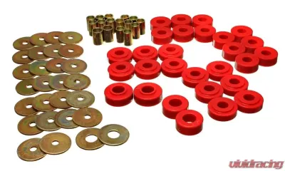 Energy Suspension Leaf Spring Bushing Set Ford Rear - 4.2127R
