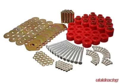 Energy Suspension Body Mount Set Jeep Wrangler 2007-2014 - 2.4110R