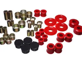Energy Suspension Control Arm Bushing Set (Red) Ford Mustang EcoBoost Rear 2015