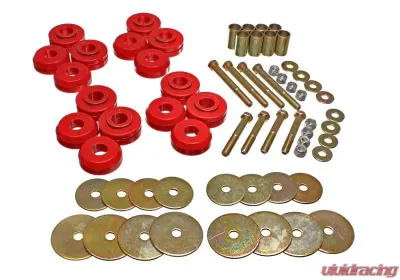 Energy Suspension Body Cab Mount Set Ford Bronco - 4.4110R