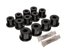 Energy Suspension Black Rear Leaf Spring Bushing Set Nissan 720 1980-1986
