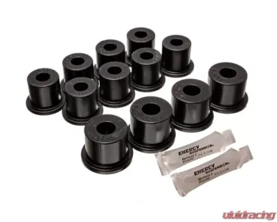 Energy Suspension Black Rear Leaf Spring Bushing Set Nissan 720 1980-1986 - 7.2101G