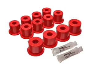 Energy Suspension Red Rear Leaf Spring Bushing Set Nissan 720 1980-1986