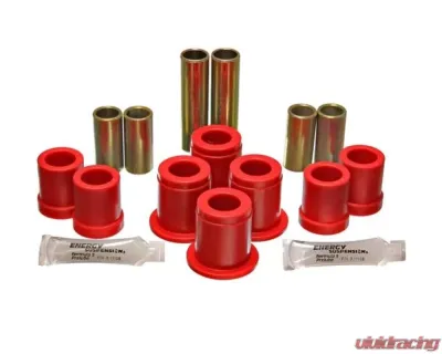 Energy Suspension Red Front Control Arm Bushing Set Nissan 720 Truck 2WD|4WD 1980-1986 - 7.3101R