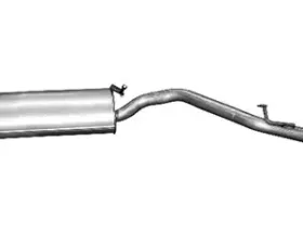 Exhaust Muffler Nissan Xterra Rear 2002-2004 3.3L V6