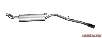 Exhaust Muffler Nissan Xterra Rear 2002-2004 3.3L V6 - DA40707