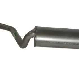 Exhaust Muffler Mercedes-Benz 190E Rear 1987-1993 2.6L 6-Cyl