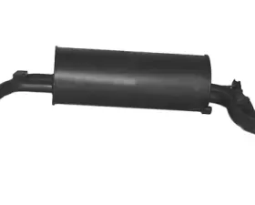 Exhaust Muffler Mercedes-Benz Rear 1988-1991 3.0L 6-Cyl
