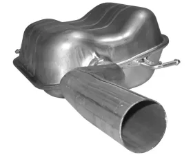 Exhaust Muffler Volkswagen Rear 2.0L 4-Cyl