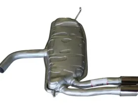 Exhaust Muffler Volkswagen EOS Rear 2007-2009 2.0L 4-Cyl