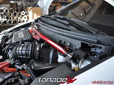 Tanabe Sustec Front Strut Tower Bar Honda Civic Coupe EX | Civic Coupe SI | Civic Sedan SI 2013-2014 - TTB172F