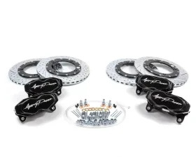 Agency Power Big Brake Kit Front and Rear Black Can-Am Maverick X3 Turbo