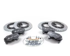 Agency Power Big Brake Kit Front and Rear Graphite Gray Can-Am Maverick X3 Turbo